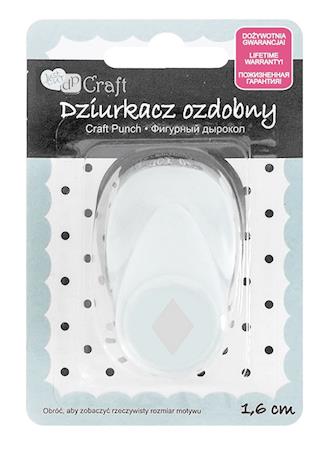 dp craft dziurkacz ozdobny 1,6cm diament