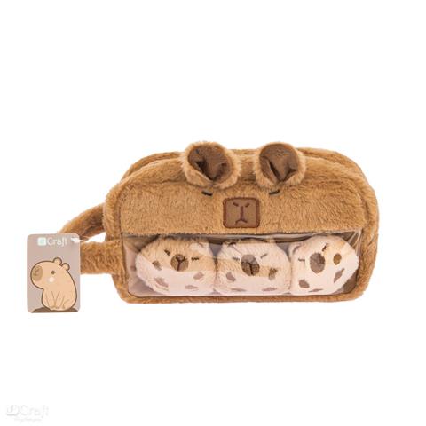 DP CRAFT PIÓRNIK PLUSZOWY 19*10*7CM KAPIBARA DPCA-002