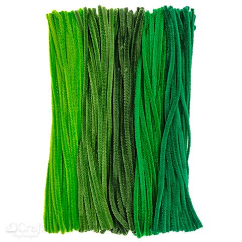 DP CRAFT DRUCIKI KREATYWNE 30CM ODCIENIEZIELENI, 200 SZT.