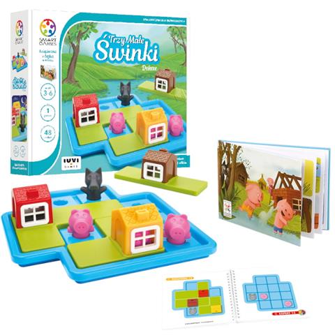 smart games-trzy małe świnki 3-6        sg 023 iuvi games