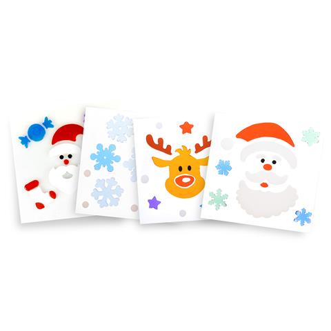 ARPEX-BN NAKLEJKI ŚWIĄTECZNE ŻELOWE NR7825