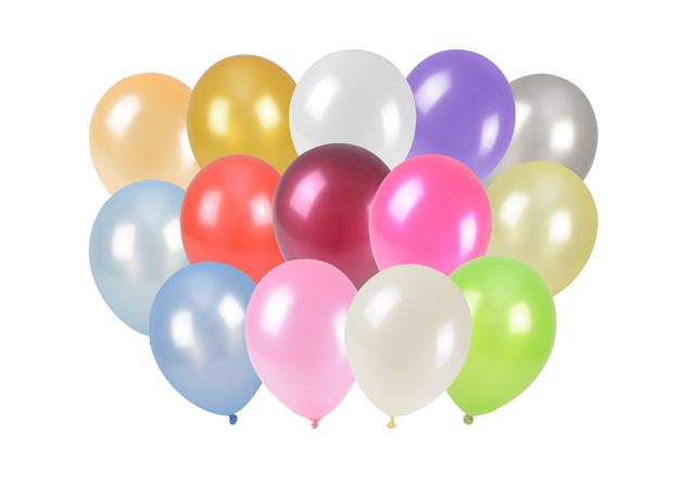 arpex balon metal. mix kolor 25cm op.100szt blr210