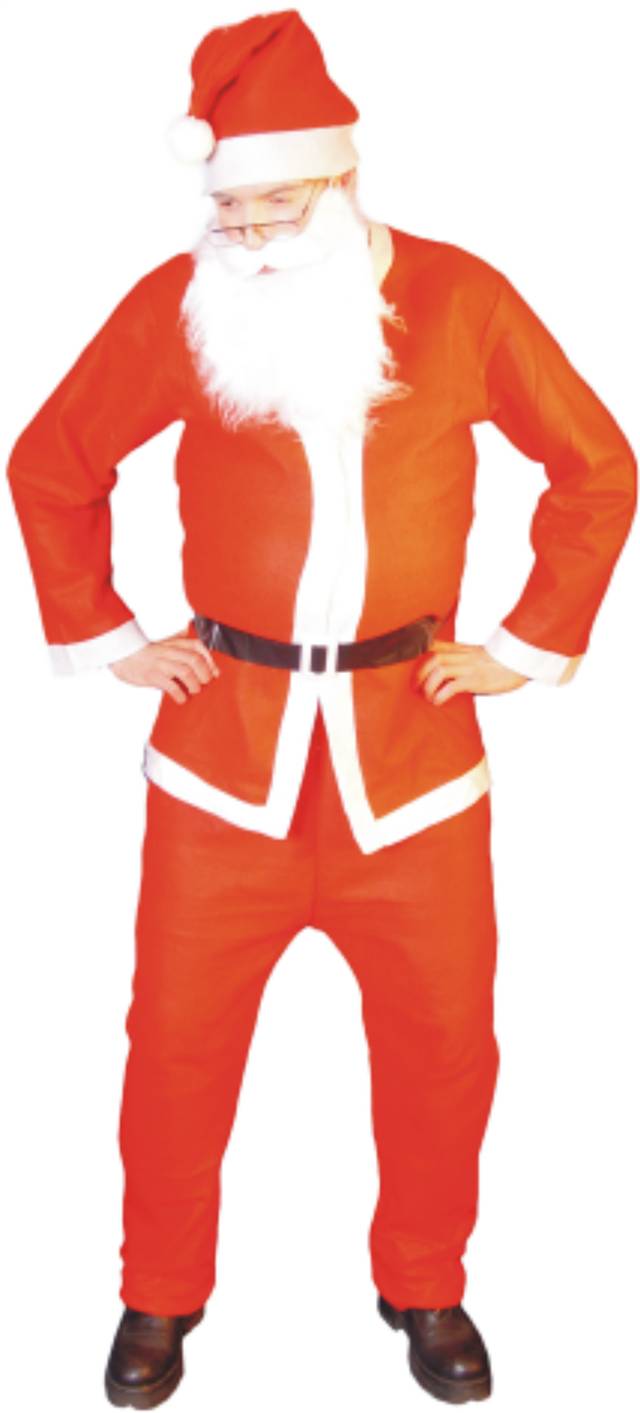 ARPEX-BN STRÓJ MIKOŁAJA (SPODNIE,KURTKA CZAPKA,BRODA) SM9630