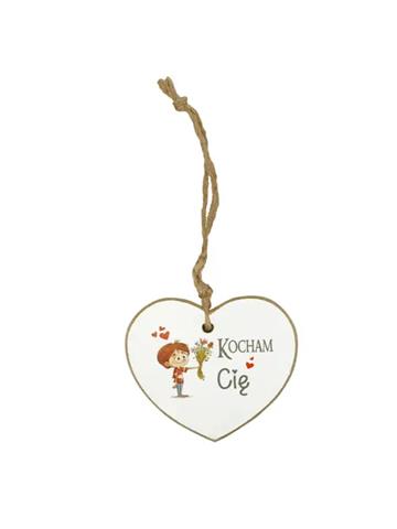 ARPEX DREWNIANA TABLICZKA DEKORACYJNA WALENTYNKA