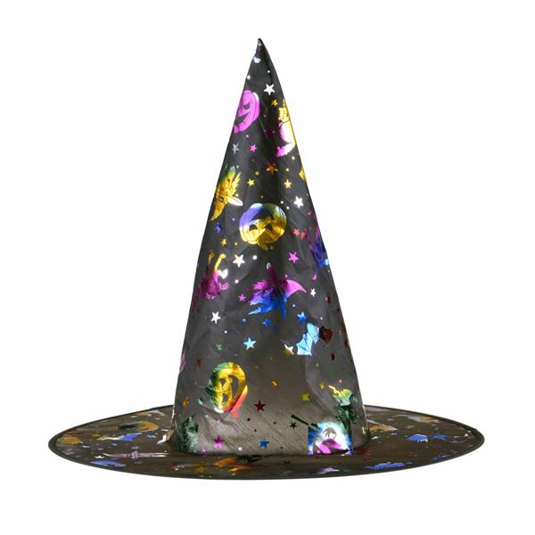 ARPEX KAPELUSZ CZAROWNICYZ HOLOGRAMEM SH8342 HALLOWEEN