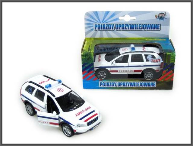 HIPO-AUTO VOLVO POGOTOWIE 14CM PL HKG024