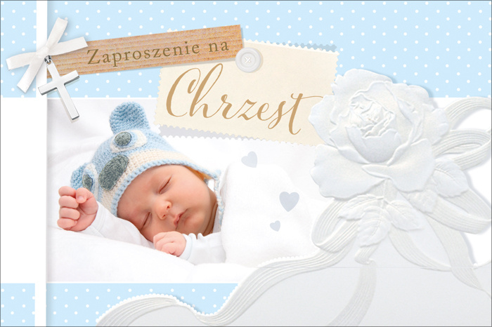 pan dragon zaproszenie z.c6-555 na chrzest  /10/