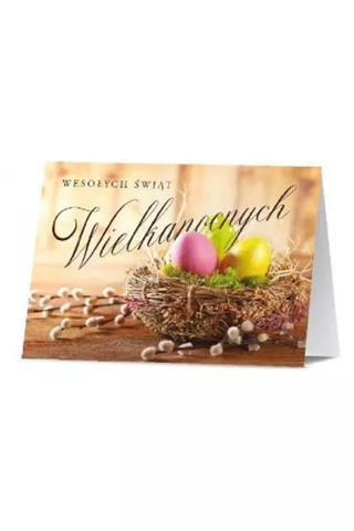 PAN DRAGON KARTKA OZDOBNA B6 WIELKANOC  1868