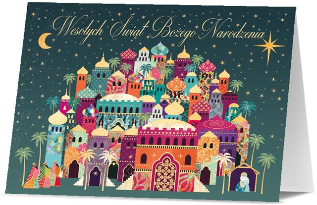 PAN DRAGON KARTKA OZDOBNA BN GWIAZDKA   B6-1921