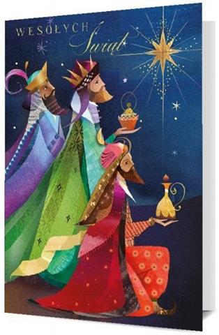 PAN DRAGON KARTKA OZDOBNA BN GWIAZDKA   B6-1950