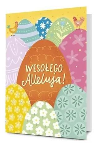 PAN DRAGON KARTKA OZDOBNA B6 WIELKANOC  2043