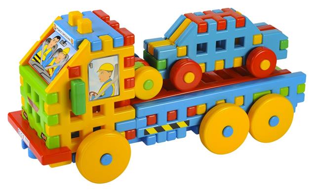 MEJ-POL KLOCKI KONSTRUKCYJNE WYWROTKA EDUKACYJNA D5210