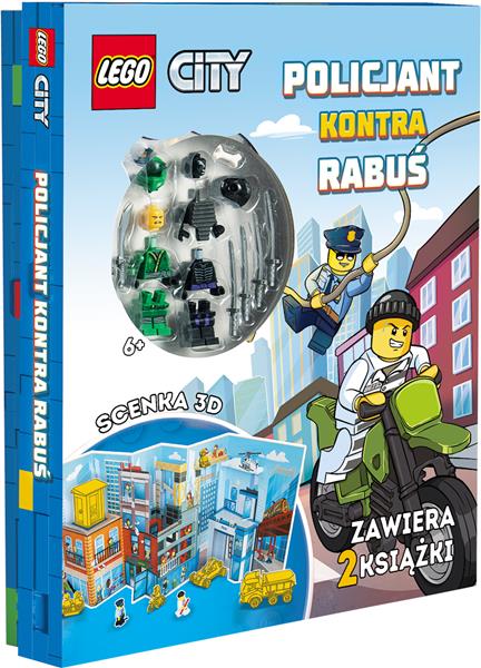 ameet książka lego city policjant kontra rabuś