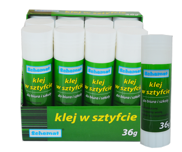 klej w sztyfcie 36g zielony schemat /12/