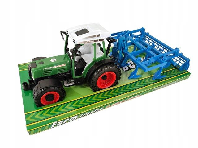 TRAKTOR Z OSPRZĘTEM 44CM 3762 SCHEMAT   KULTYWATOR