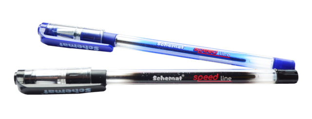 długopis speed line 8208 niebieski  /48/schemat