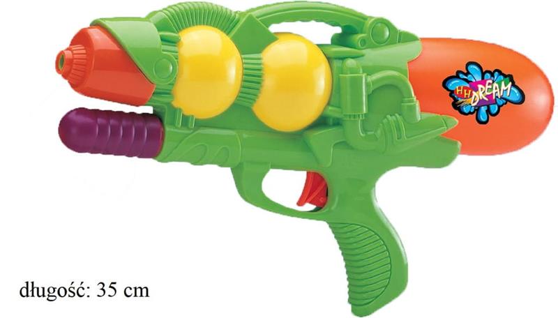 PISTOLET NA WODĘ 36CM 6992 SCHEMAT