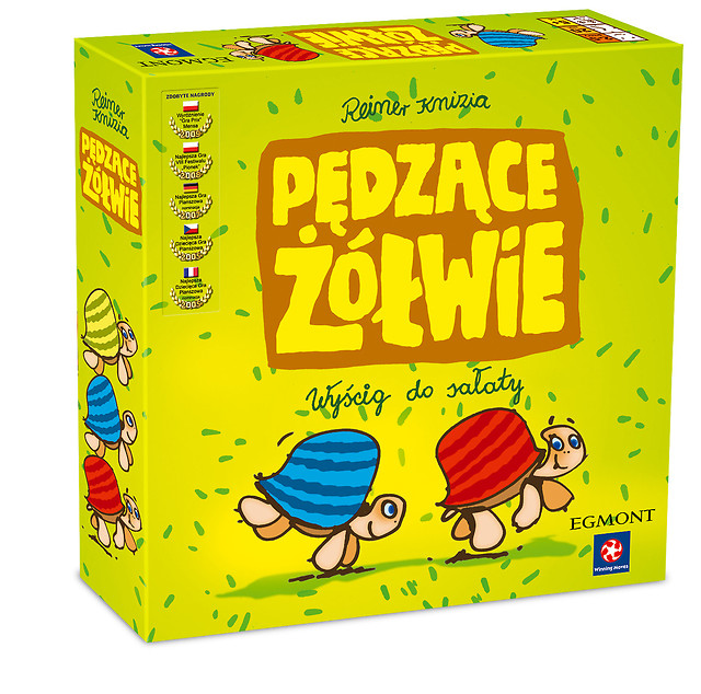 EGMONT GRA PĘDZĄCE ŻÓŁWIE