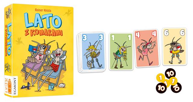 EGMONT GRY DO PLECAKA LATO Z KOMARAMI