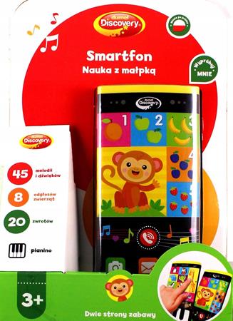 dumel discovery smartfon nauka z małpką dd80104