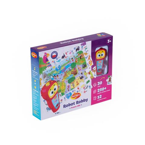 dumel discovery  robot robby puzzle abc dg82689