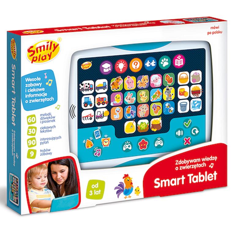 smily play smart tablet o zwierzętach 3+