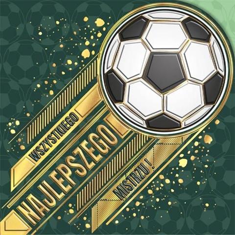 HENRY KARTKA OZDOBNA wycinany KW SUPER PIĹüKA