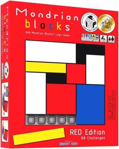 PRO-GRA LOGICZNA MONDRIAN BLOKS CZERWONA