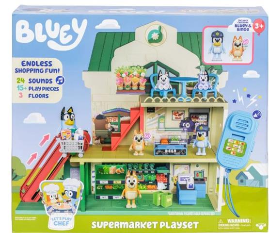 TM TOYS BLUEY ZESTAW SUPERMARKET