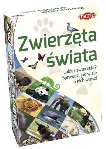 TACTIC GRA ZWIERZĘTA ŚWIATA 56423