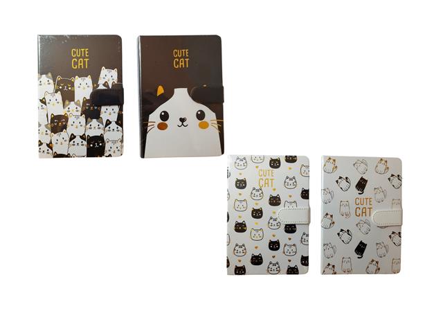 VISTAR NOTES A5 Z PATKĄ CUTE CAT 903304