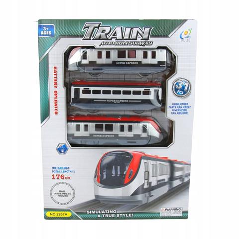 DROMADER KOLEJKA NA BATERIE W PUDELKU