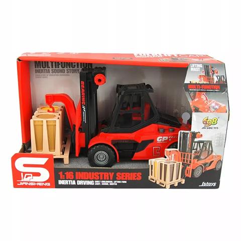 DROMADER WÓZEK WIDŁOWY ŚW./DŹW. W PUDEŁKU