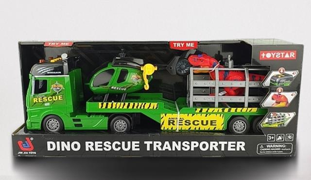 DROMADER CIĘŻAROWKA LAWETA + HELIKOPTERIDINOZAUR130-1353521