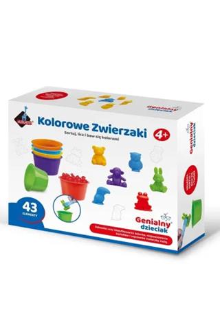 GENIALNY DZIECIAK KOLOROWE ZWIERZĄTKA - LICZMANY /6