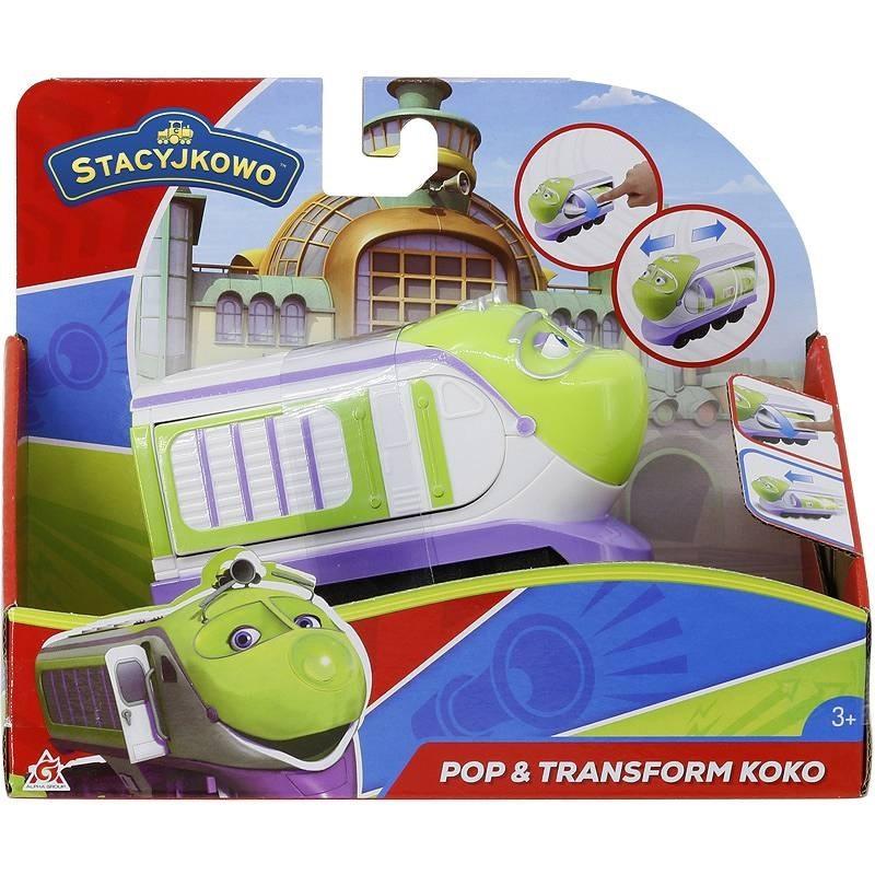 STACYJKOWO POP&TRANSFORM CIUCHCIA KOKO 890103 TM TOYS