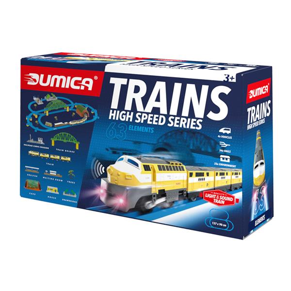dumica trains kolejka 63el.high speed 20400 dumel