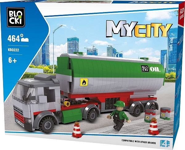 **ICOM-KLOCKI BLOCKI MY CITY 464EL CYSTERNA KB0222