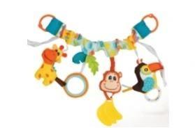 DUMEL BALIBAZOO ZAWIESZKA DO WÓZKA KOLOROWA DŻUNGLA