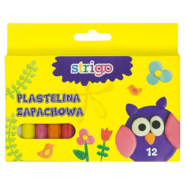 strigo plastelina 12kolorów zapachowa  ssc008 wpc /12/