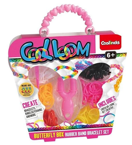 GUMKI DO ROBIENIA BRANSOLETEK PAULINDA COOL LOOM BUTTERFLY DANTE