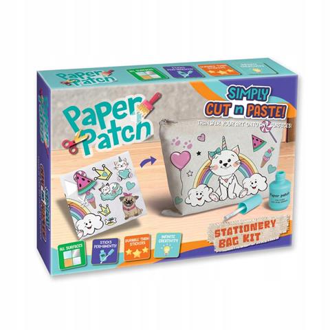 STRIGO ZESTAW KREATYWNY DO DECOUPAGE PAPERPATCH SASZETKA Z KOTKIEM 235024-3