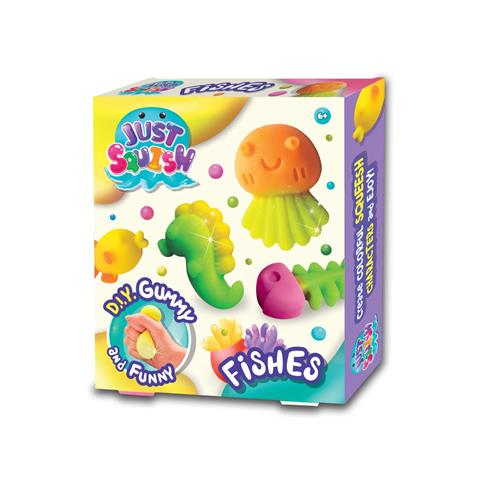 STRIGO ZESTAW KREATYWNY STWÓRZ SWOJE ŻELOWE FIGURKI RYBKI STR-240504