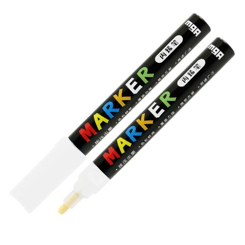 gdd marker akrylowy biały 2mm s100 m&g  /6/