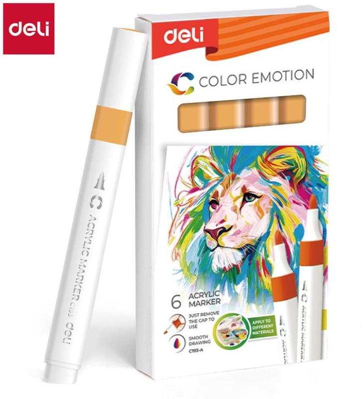 DELI-MARKER AKRYLOWY ORANGE YELLOW 55/6/