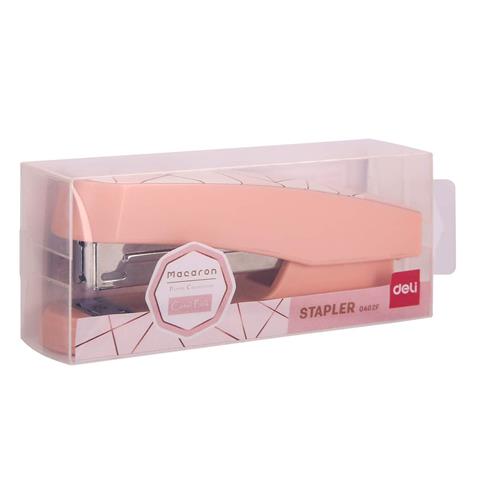 DELI ZSZYWACZ 0402F 25 KARTEK RÓŻOWY WPC