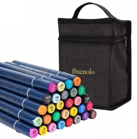 DELI-MARKERY DWUSTRONNE FINENOLO 30 KOLORÓW C184-30