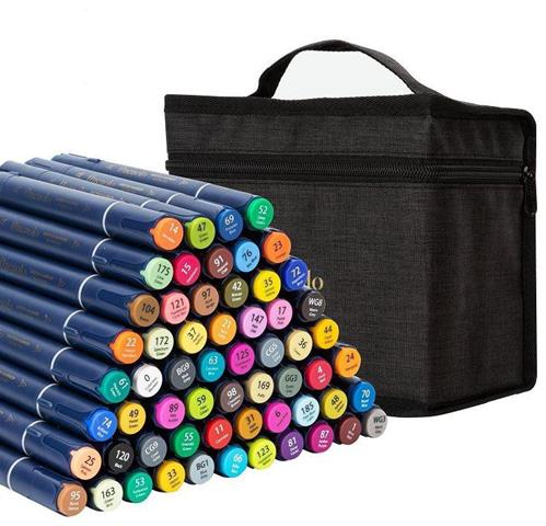 DELI-MARKERY DWUSTRONNE 60 KOLORÓW FINENOLO C184-60