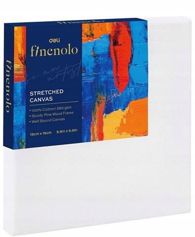 DELI-PODOBRAZIE MALARSKIE 15X15CM FINENOLO 280G/M2 100% BAWEŁNA EC279-1