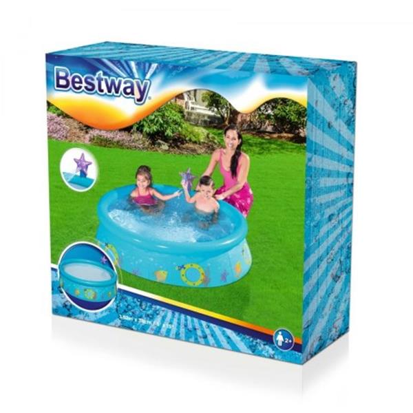 bestway basen rozporowy z dm. kołnierzem 152x38cm 57326